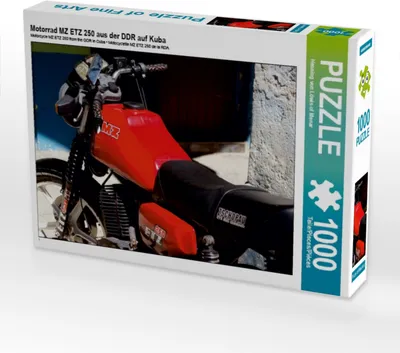 Produktbild von Calvendo Motorrad MZ ETZ 250 aus der DDR auf Kuba 1000 Teile Puzzle quer 640x480mm, von Löwis of Menar Henning; 7363931