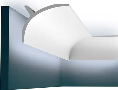 Produktbild von Orac Decor C991 Curtain Ulf Moritz LUXXUS Eckleiste indirekte Beleuchtung 2m