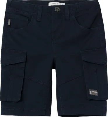 Produktbild von NAME IT Lässige Cargo Shorts Kurze Twill Chino Hose Denim Pants Größe: 164