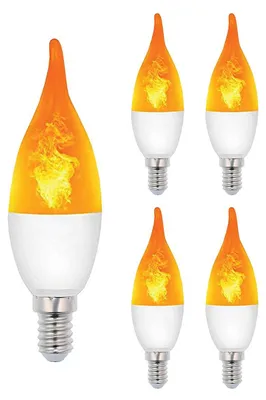 Produktbild von Vito Lighting E14 LED-Lampe Kerze 3W 120lm 1400K extra warmweiß 5 Stück