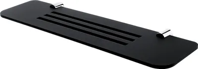 Produktbild von Nimco Nava - Duschablage, Länge 500 mm, schwarz-Plexiglas NA X350