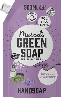 Immagine prodotto di Marcel's Green Soap Ricarica di sapone per le mani Patchouli & Cranberry 500ml