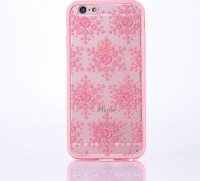 Produktbild von Handy Hülle Mandala für Apple iPhone SE 2020 Design Case Schutzhülle Motiv Flocken Cover Tasche Bumper Rosa