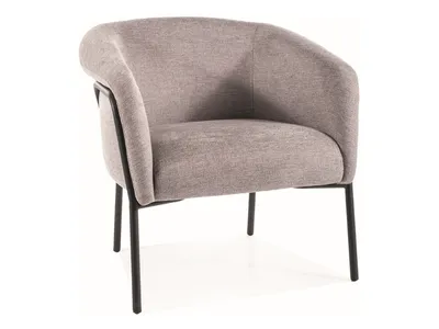 Image de Fauteuil rembourré ELCO - gris
