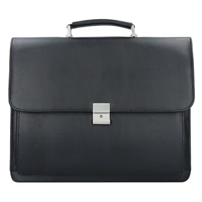Produktbild von Basic Line Polyurethan- Aktentasche 40 cm (schwarz)