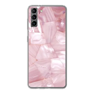 Produktbild von MuchoWow® Handyhülle Schutzhülle Hülle für Samsung Galaxy S21 Plus Naturstein - Perlmutt - Luxus Silikon Softcase Handy Hülle - Handy-Tasche
