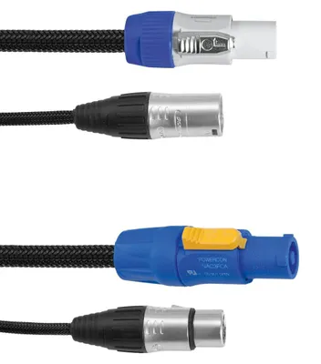 Produktbild von EUROLITE Kombikabel DMX P-Con/3 Pin XLR 1,5m (30227780)