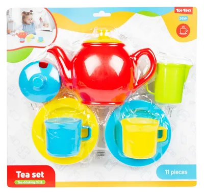 Produktbild von Toi-Toys Teeservice Spielzeugset Home Food 11-teilig für Kinder