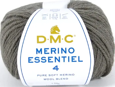 Obrázek produktu pro DMC Merino Essentiel-4 - vysoce kvalitní příze Aran z 50 % merino vlny a 50 %.Polyakrylu, 8149, (barva 859)