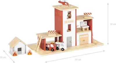 Image de Caserne de pompiers 'Ben' avec accessoires
