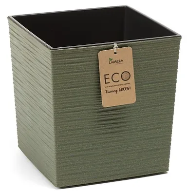 Obrázek produktu pro LAMELA spolka z organiczona odpowiedzi. Obal JUKA ECO VRUB - zelená 190x190 mm 19 cm