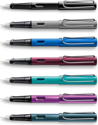 Produktbild von LAMY Füllhalter AL-star black purple Federbreite: M