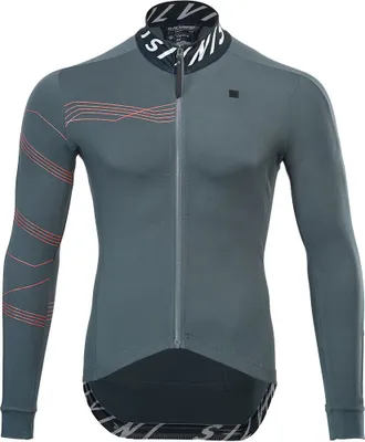 Image de Maillot Silvini Varano MD1603 pour homme, long, gris, taille S 3120-MD1603-12212