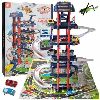 Produktbild von Doris Parkhaus interaktiver Aufzug 4 Ebenen Spielset