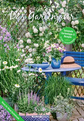 Productafbeelding van AlphaEdition 160321. Afbeeldingenkalender. Het tuinseizoen. Formaat: 23,7 x 34 cm