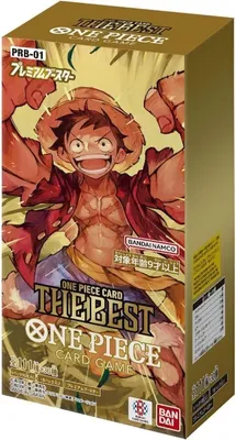 Produktbild von One Piece - The Best Premium Booster Display - PRB01 - JAPANISCH - 10 Booster mit a 6 Karten + Heartforcards® Versandschutz