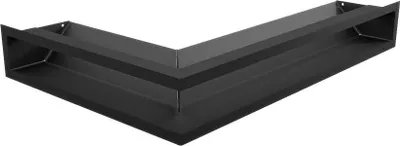 Produktbild von Eck-Lüftungsgitter LUFT rechts 40x60x9 schwarz