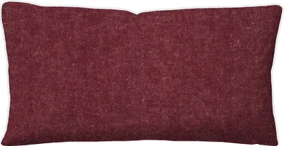 Produktbild von Biberna Melange Biber-Wende-Kissenbezug 0840500-546, Größe 40x80 cm, burgunder