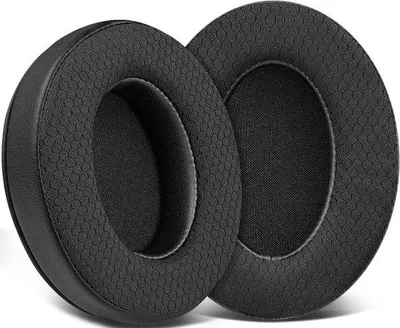 Produktbild von Komfortable Mesh-Ohrpolster für HyperX Cloud 2/3/1/Flight/Stinger/Stinger2/Core/Pro Headset - Ersatz-Ohrpolster, atmungsaktiv, Schalldämmung