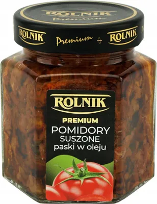 Obrázek produktu pro Rolnik Sušené rajčata Řepkový olej Proužky 280 g