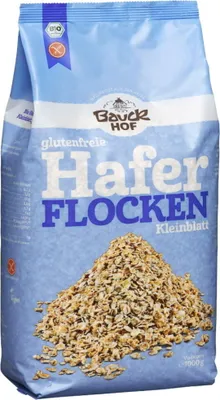 Produktbild von Bauckhof Haferflocken Kleinblatt glutenfrei-- 1000g