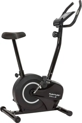 Productafbeelding van Tunturi FitCycle 30 - Hometrainer - Fietsvorm - Fitnessfiets voor thuisgebruik - 8 weerstandsniveaus - met hartslagmeters - LCD-display