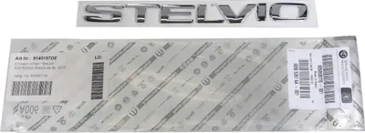 Produktbild von Original Alfa Romeo Emblem Schriftzug Logo Heckklappe Stelvio ab 2017 50535715