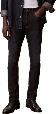 Immagine prodotto di Jeans da uomo Calvin Klein, modello vintage, vestibilità skinny, colore blu (effetto vintage), taglia 2
