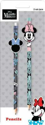Immagine prodotto di HB 2pc Minnie Mouse gomma matita blister colorino
