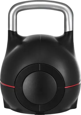 Immagine prodotto di SucceBuy Kettlebell regolabile con 7 pesi da 2 a 20 kg, nero