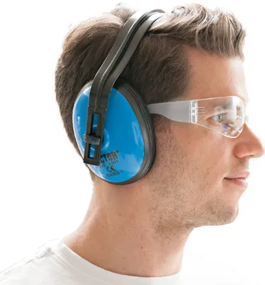 Obrázok produktu pre Hygostar 85104 Schutzbrille Flat transparent Kunststoff für Gehörschutz