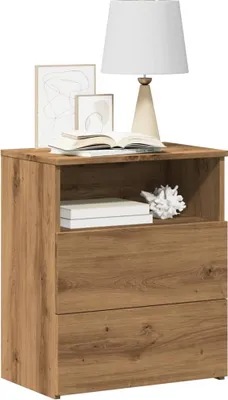 Obrázok produktu pre vidaXL Nočné stolíky 2 ks. Artisan dub 50x32x60 cm materiál na báze dreva