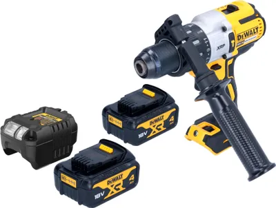 Produktbild von DeWalt DCD 996 M2 Akku Schlagbohrschrauber 18 V 95 Nm Brushless + 2x Akku 4,0 Ah + Ladegerät