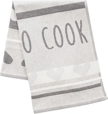 Produktbild von Küchentuch, Baumwolltuch 50x70 Cook Grau