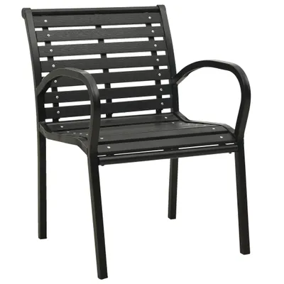 Zdjęcie produktu dla VidaXL 47938, Taras, Stal, Drewno, Szary, 110 kg, 610 mm, 560 mm