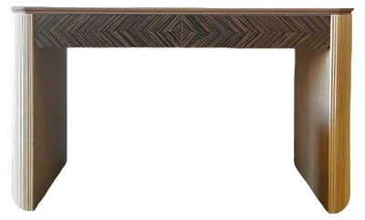 Produktbild von Schminktisch Schlafzimmer Modern Stil Design Holz Italienische Braun
