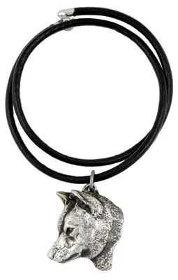 Produktbild von Shiba Inu - Halskette mit Hund, versilberter Anhänger für Hundefans, einzigartiger Schmuck der Marke Art-Dog
