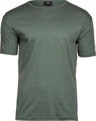 Produktbild von Tee Jays 520 | Mens Interlock Bodyfit T-Shirt - Farbe: Leaf Green - Größe: L