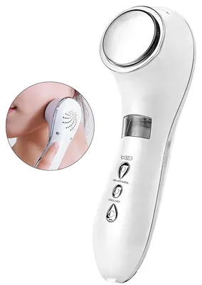 Produktbild von Kalt- & Heiß-Gesichtsmassagegerät 6–42°C - Vibration für Lymphdrainage & Anti-Falten