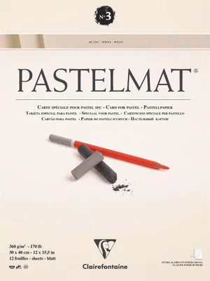 Image de Clairefontaine Pastels N°3 30x40 360g 12Bl