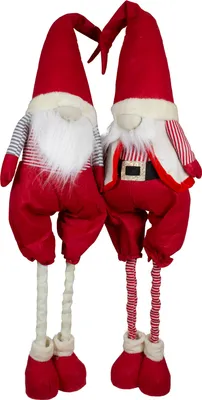 Produktbild von Wichtel 70-100cm (95-125cm), 2er Set Dekofigur Weihnachten