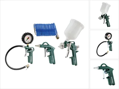 Produktbild von METABO Druckluft-Werkzeugset LPZ 4 Set