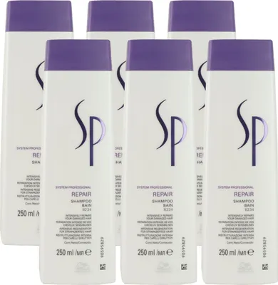 Produktbild von Wella SP Repair 6 x 250 ml Shampoo Set