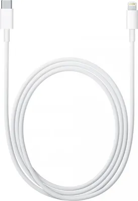 Produktbild von Apple 1m, lightning/USB-C, 1 m, Lightning, USB C, Weiß, Gerade, Gerade