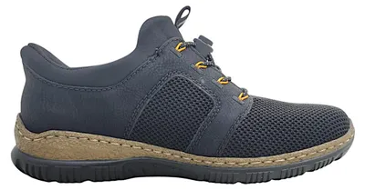Imagen del producto de Zapatos de mujer Rieker, mocasines, color negro, estilo deportivo