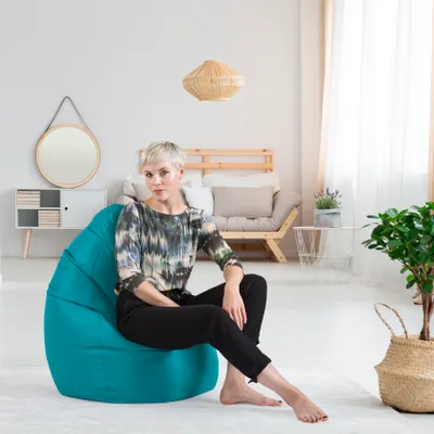 Produktbild von Sitting Point BeanBag Brava XL 70 x 110 cm,  Petrol 70x110cm