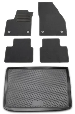Produktbild von Gummi-Kofferraumwanne + Fußmatten Set für Opel Meriva B, Bj. 6/2010-