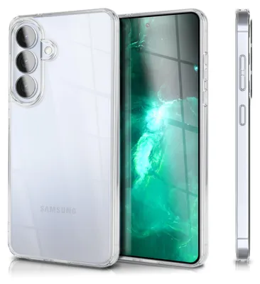 Zdjęcie produktu dla NALIA Przezroczyste etui do Samsunga Galaxy S26 Plus – zapobiegające żółknięciu i odporne na uderzenia – tył o wyglądzie szkła – marka z Berlina