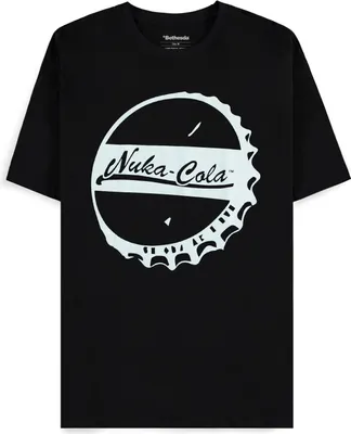 Obrázek produktu pro DIFUZED Fallout - Nuka Cola Bottle Cap, Triko, Neklasifikovaný, Muži, Černá, Obrázek, S