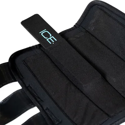 Image de Horseware Ireland Guêtres réfrigérantes Ice-Vibe Leg Wraps Guêtres 2.0 Black/Aqua Extra Full